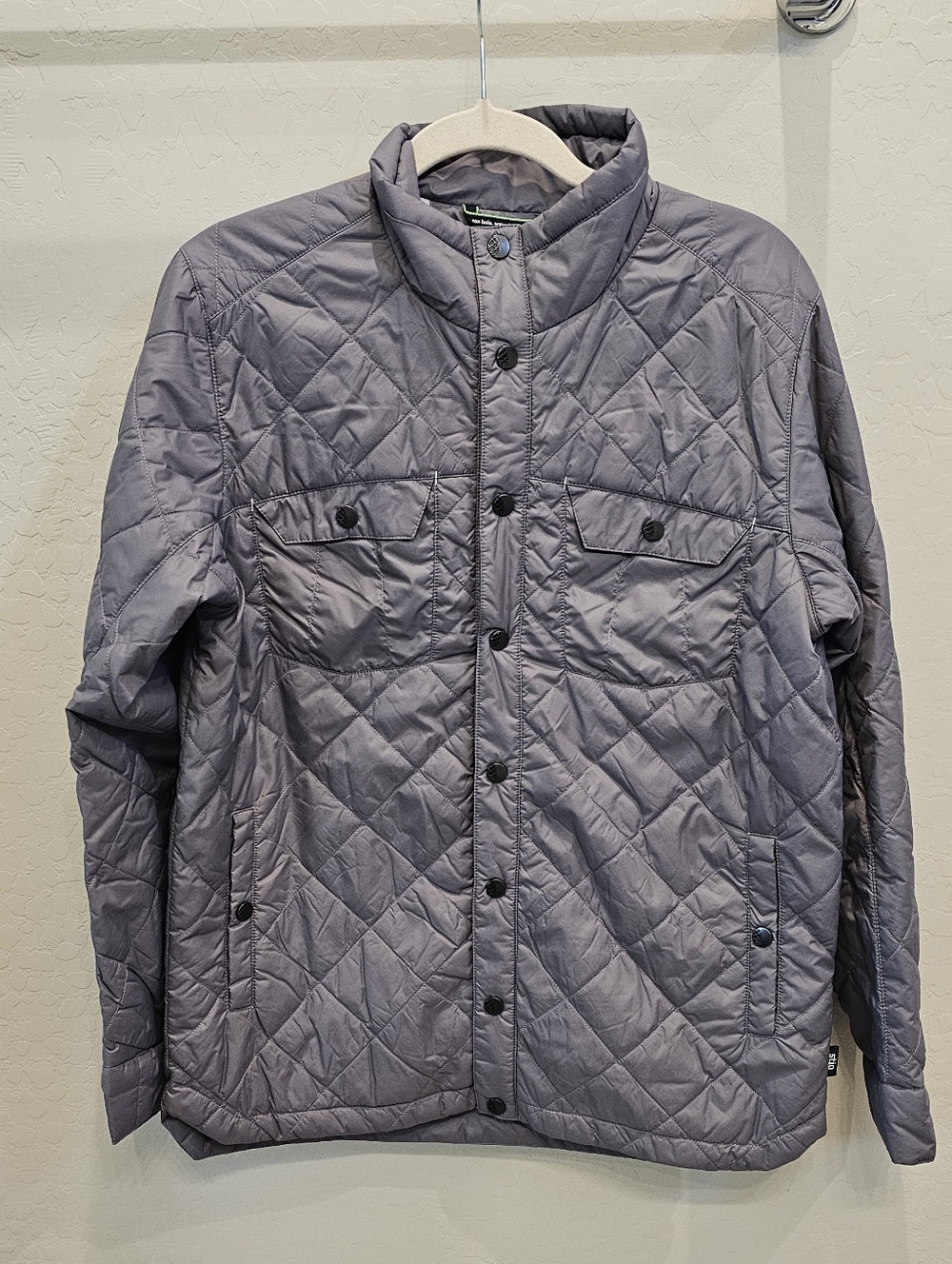 Stio Quilted Lightweight Shirt Jacket - Color Steel Pony